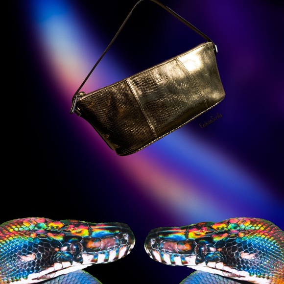 Gucci Exotic Mini Python Leather Bag Vintage Y2K Tom Ford - Picture 17 of 17